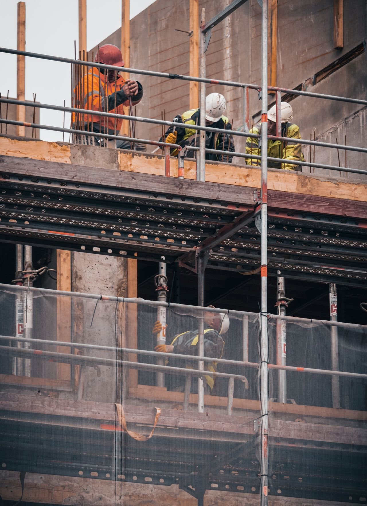 Construction site visit